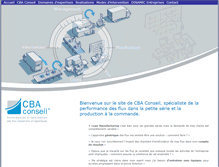 Tablet Screenshot of cbaconseil.fr